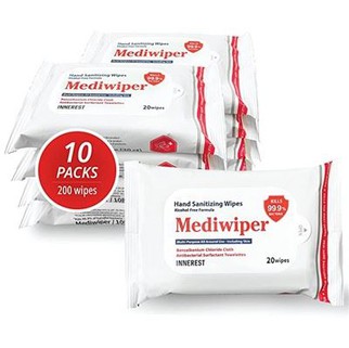 Tovalloletes humides a la bossa de mà