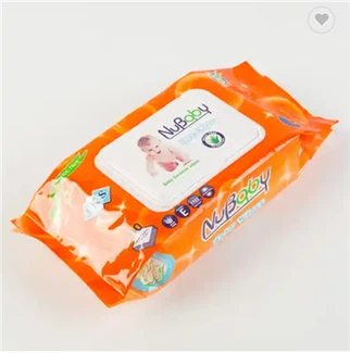 Paper de seda humit per a nadons