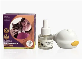 Spray facial de feromones per a gats